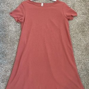 Scalloped Vanilla Bay dress